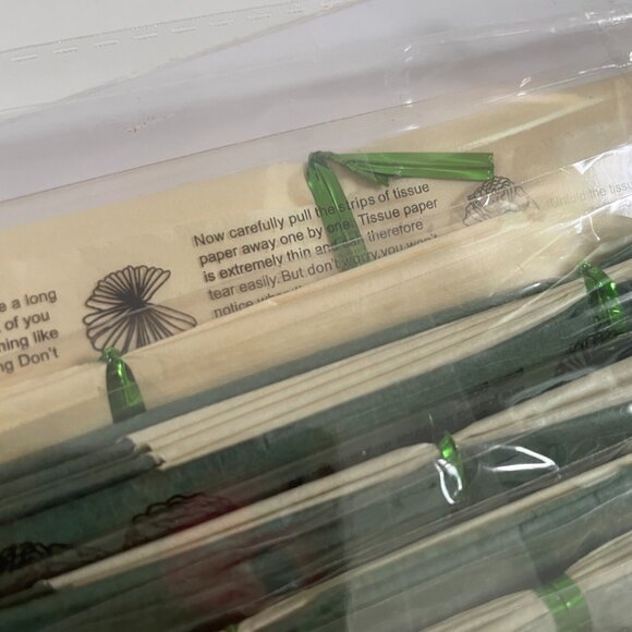 Neutral Green & Cream Tissue Pom Pom Decor Kit - Picture 8 of 9
